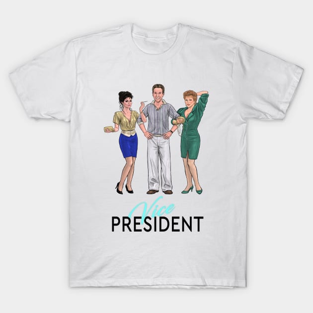 Vice President Bob Morton and Ladies T-Shirt by PreservedDragons